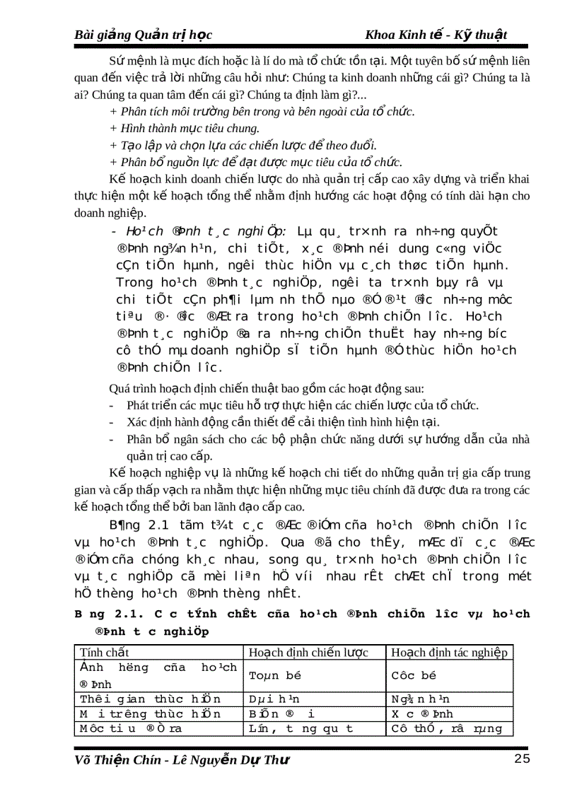 image for page Bài giảng Quản trị học