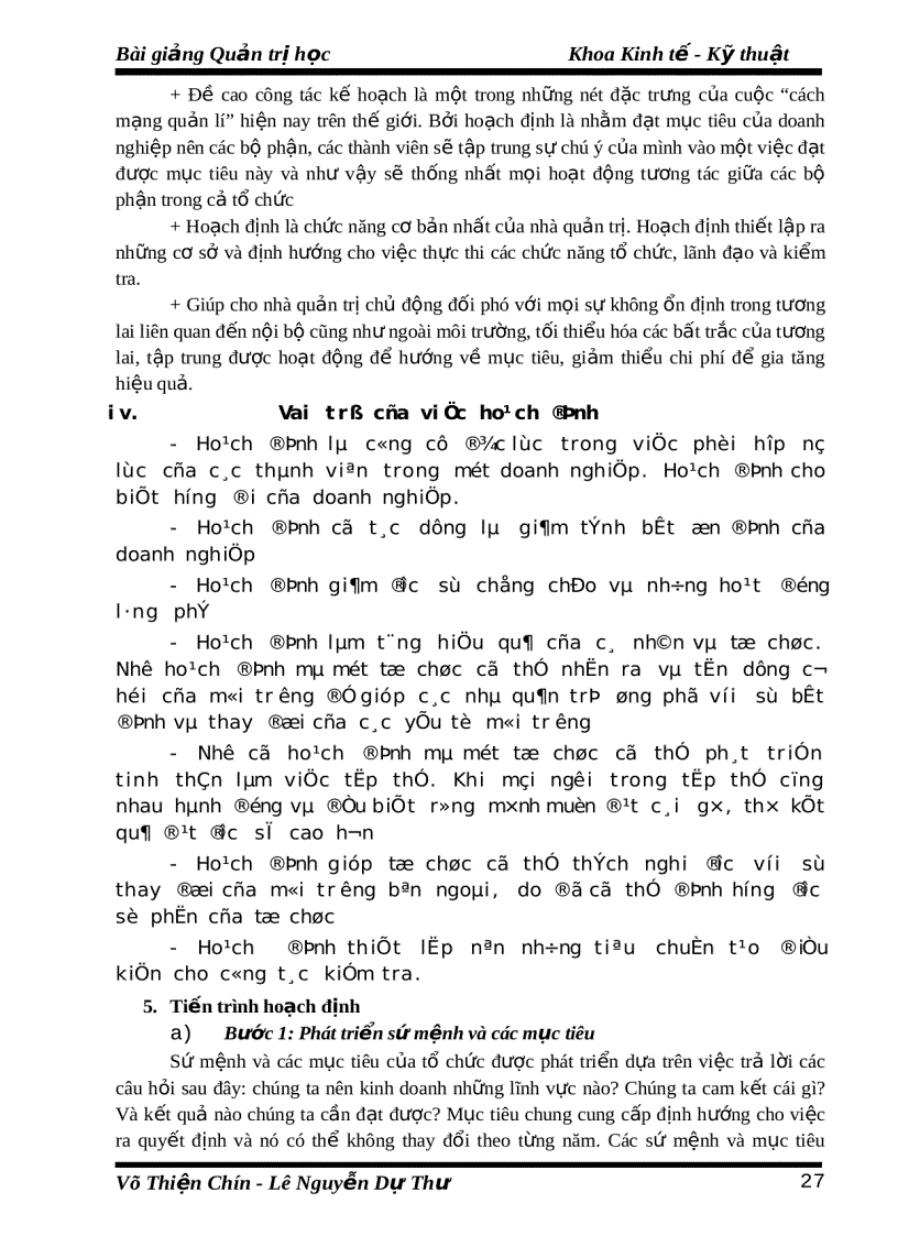 image for page Bài giảng Quản trị học