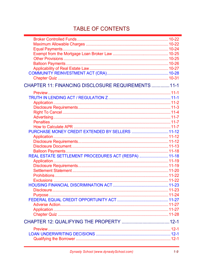 image for page Real estate finance