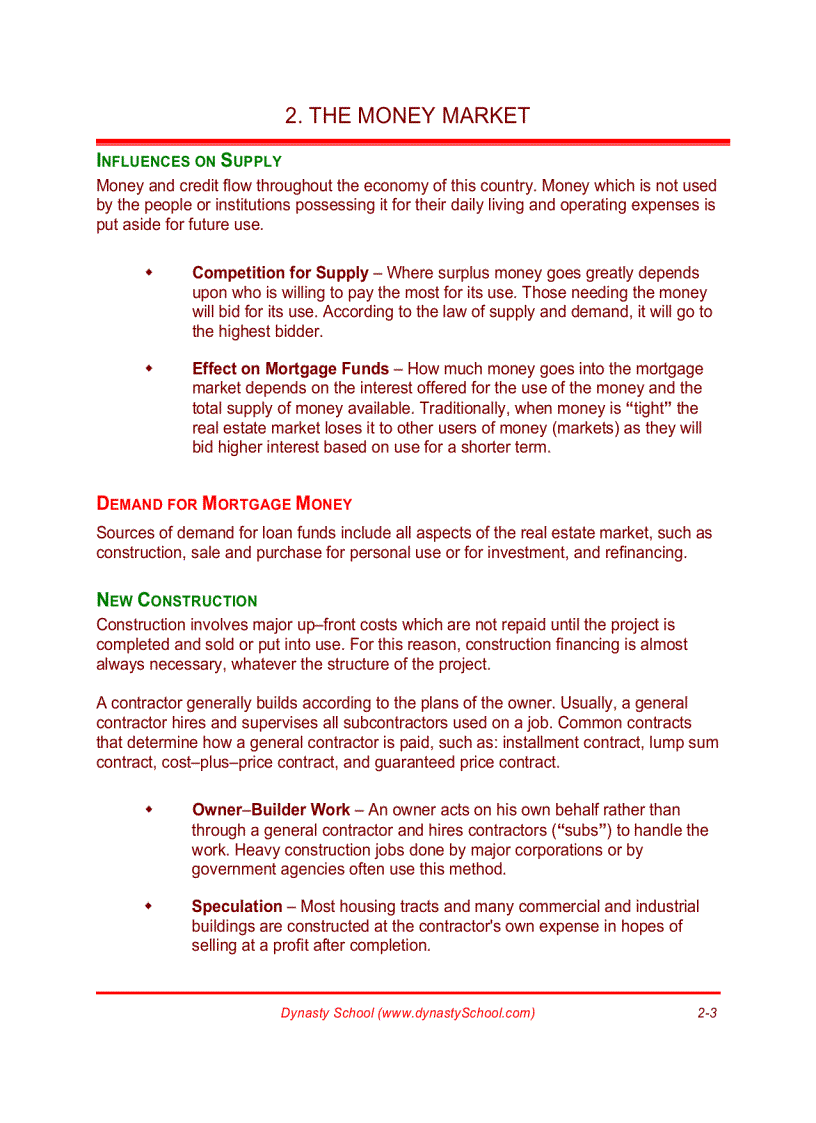 image for page Real estate finance