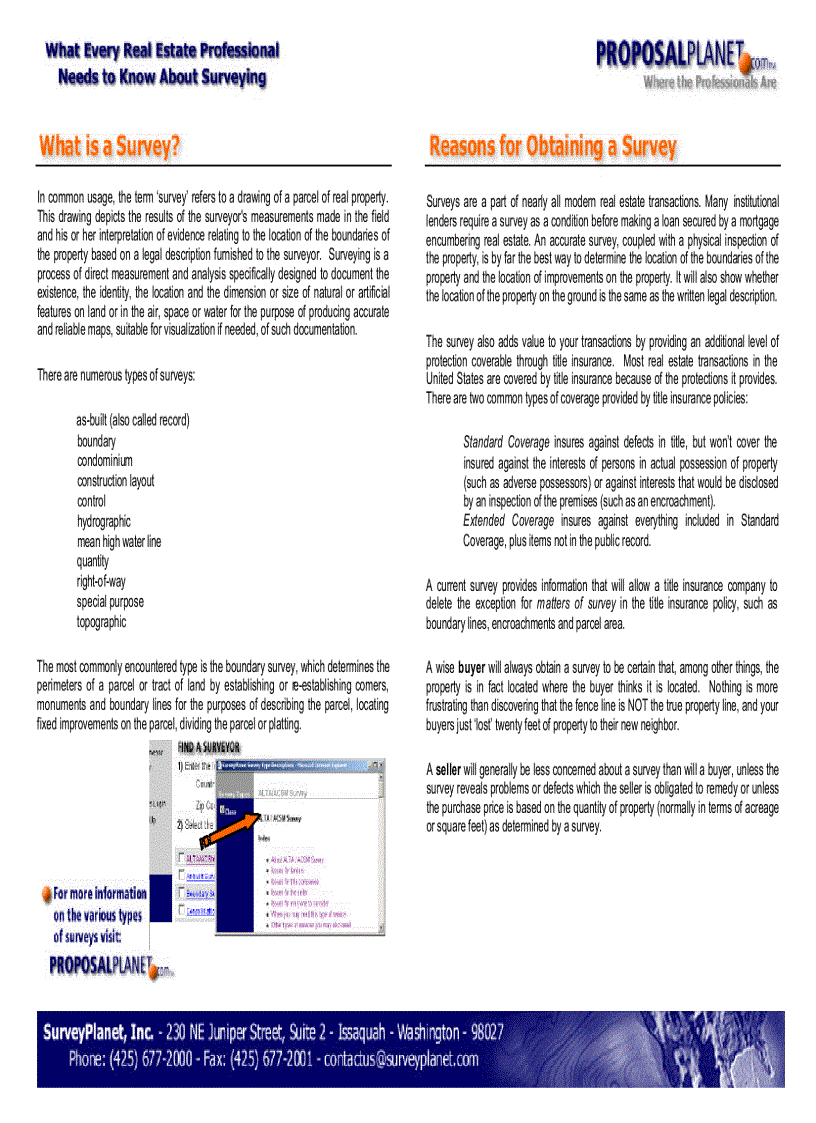 image for page What every real estate professional needs to know about surveying