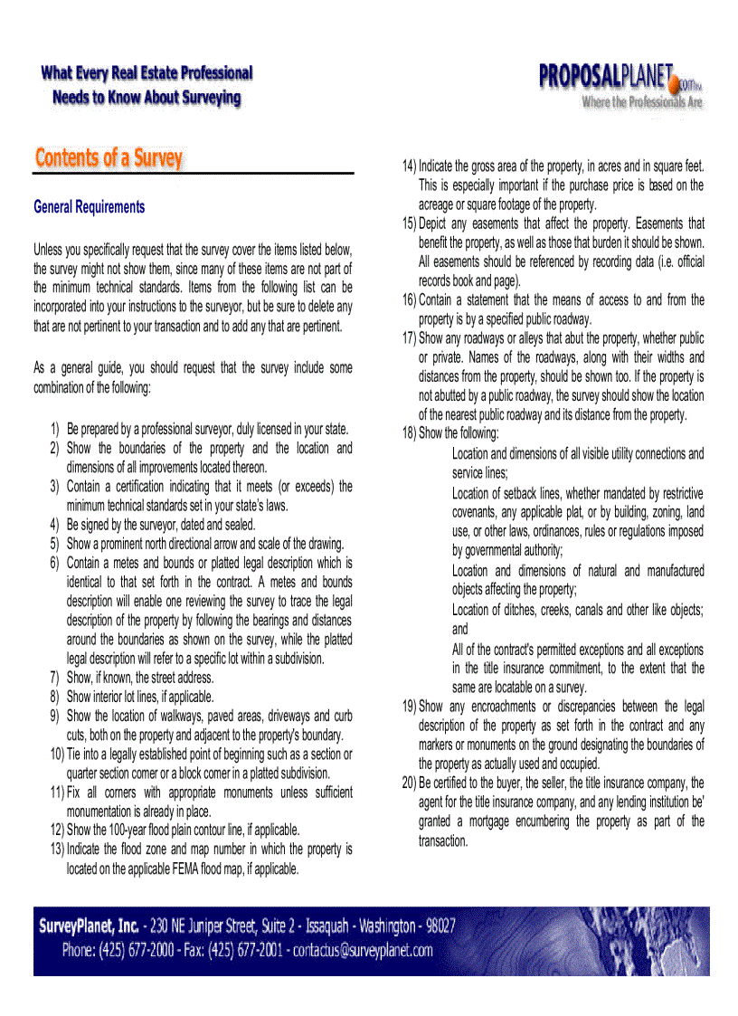 image for page What every real estate professional needs to know about surveying