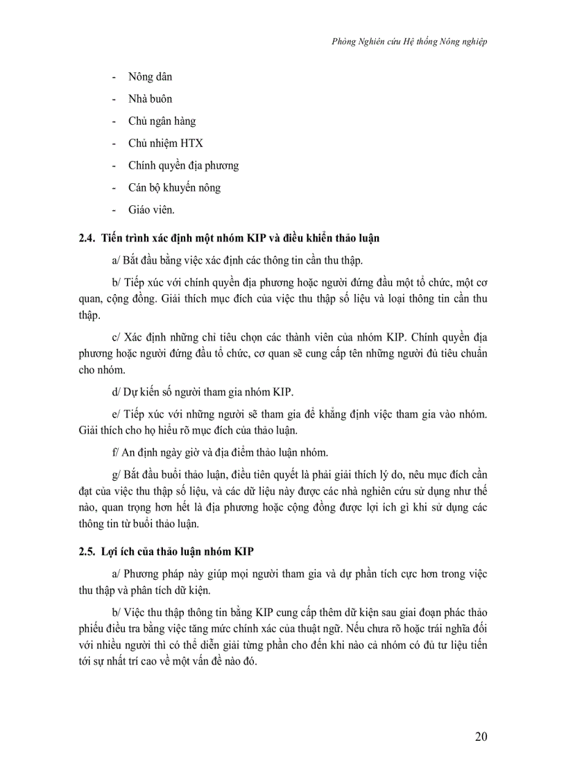 image for page Tài liệu tập huấn về Thẩm định giá nông thôn Participatory Rural Appraisal PRA