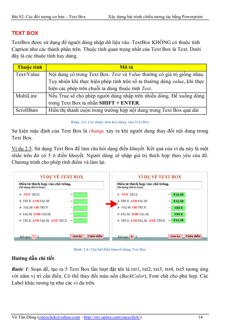 image for page Giáo trình PowerPoint Tương tác bằng VBA