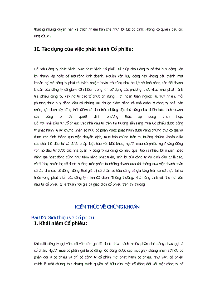 image for page Kiến thức về chứng khoán