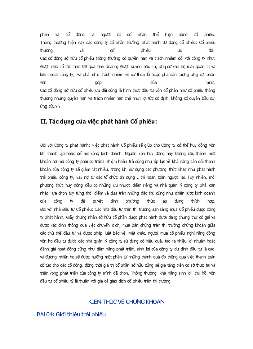 image for page Kiến thức về chứng khoán