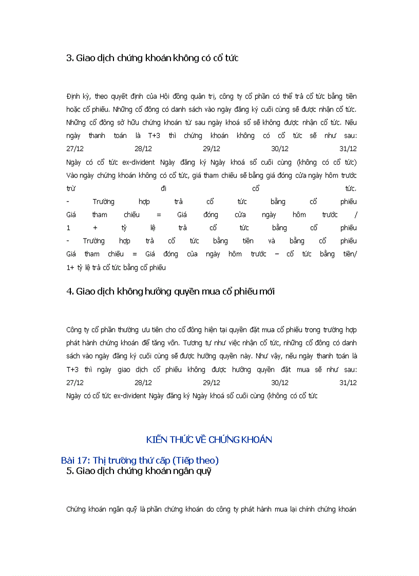 image for page Kiến thức về chứng khoán