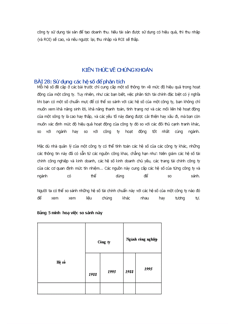 image for page Kiến thức về chứng khoán