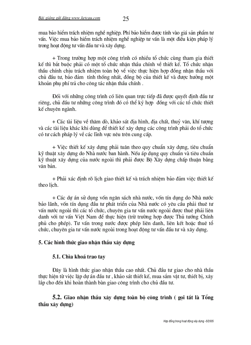 image for page Hợp đồng trong hoạt động xây dựng