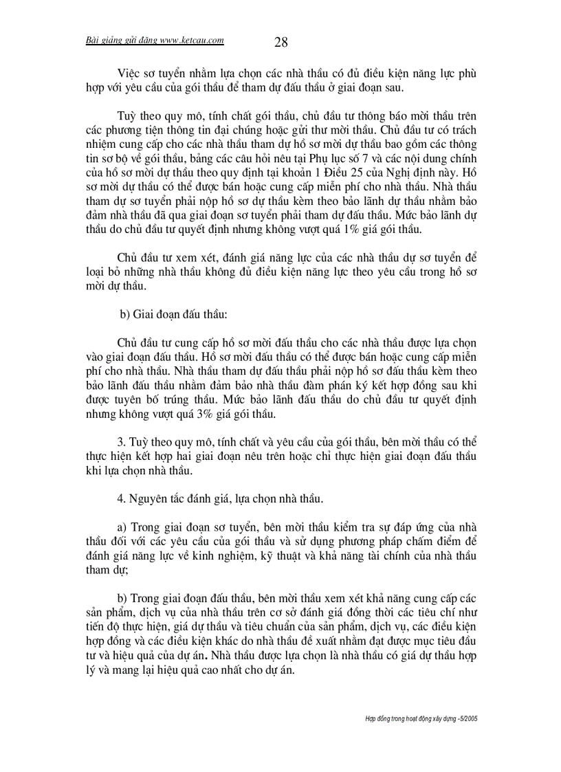 image for page Hợp đồng trong hoạt động xây dựng