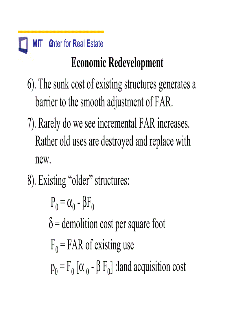 image for page The Highest Use for Residential Development