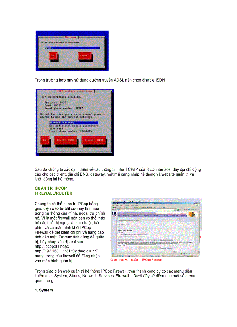 image for page IPCop trong bảo mật và tối ưu băng thông