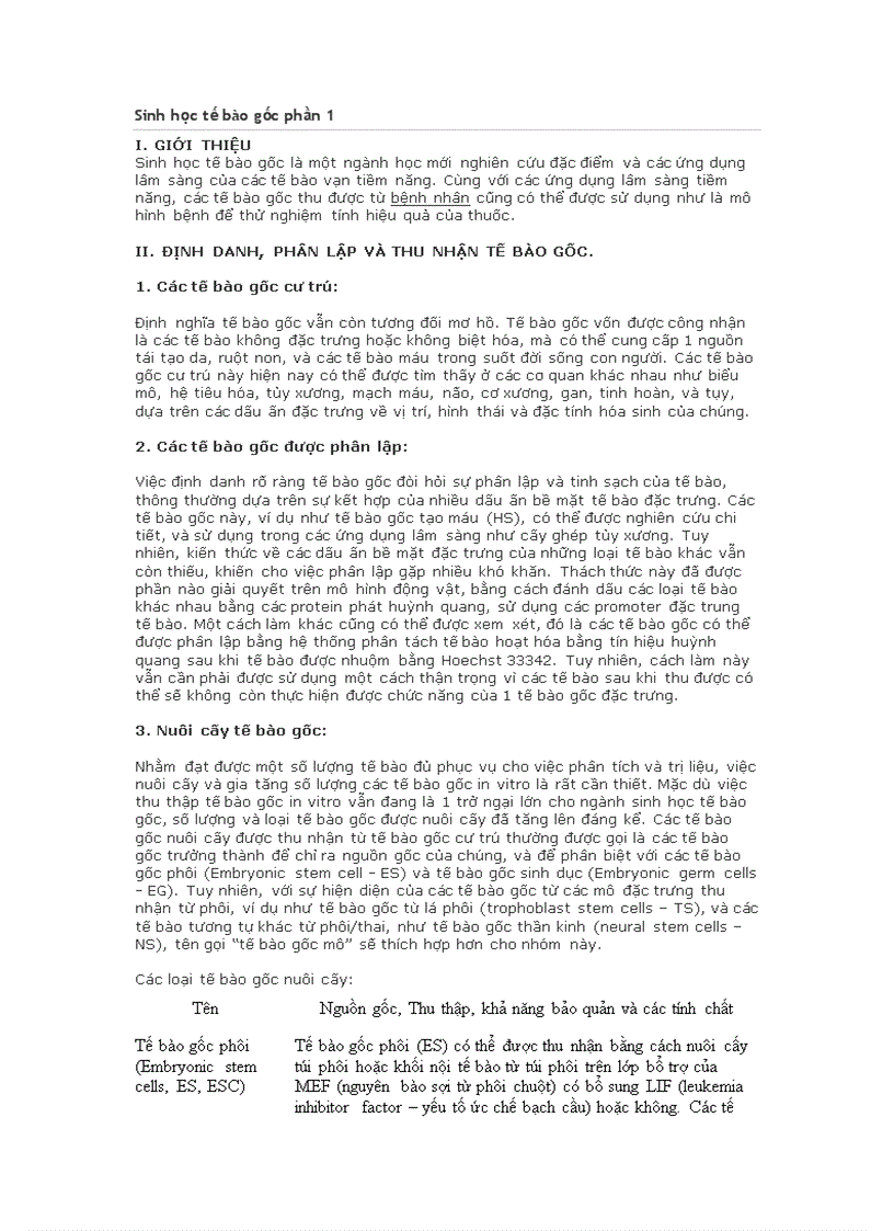 image for page Sinh học tế bào gốc