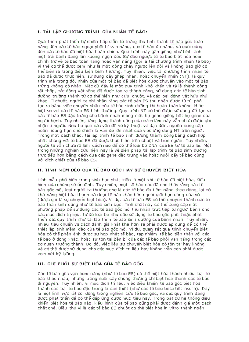 image for page Sinh học tế bào gốc