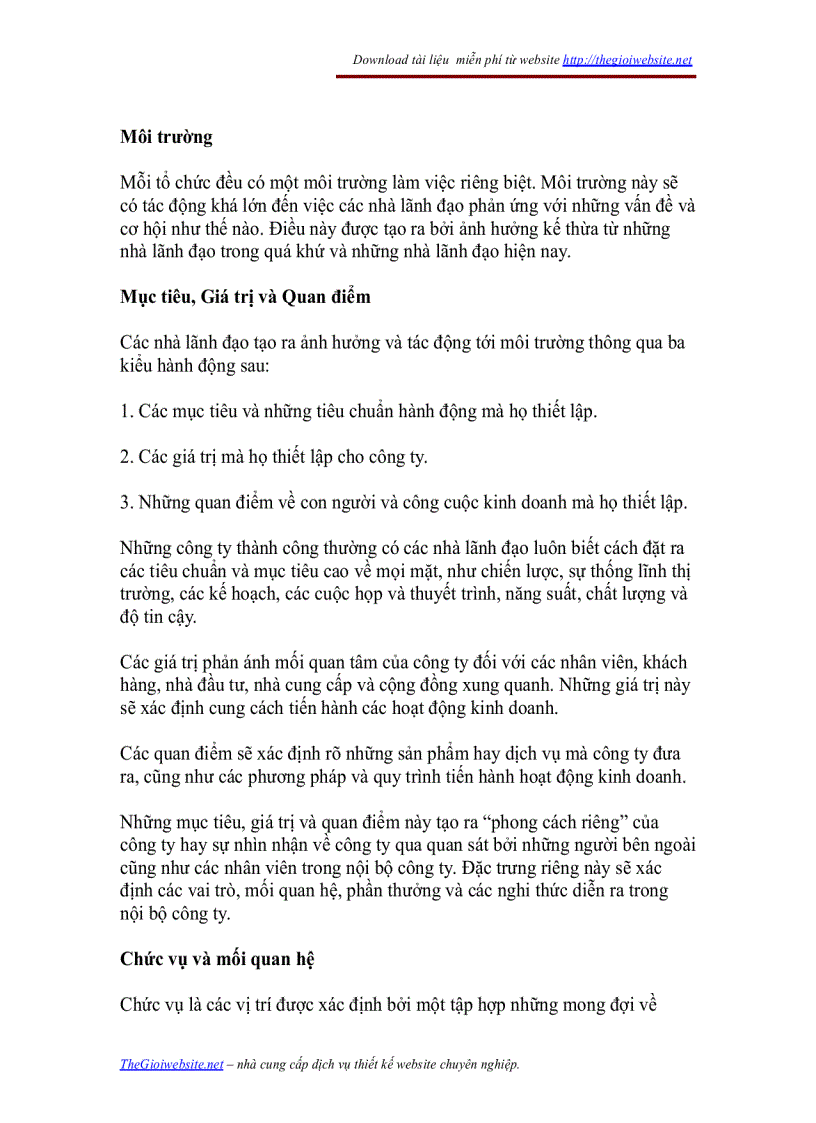 image for page Khoa học và nghệ thuật lãnh đạo công ty