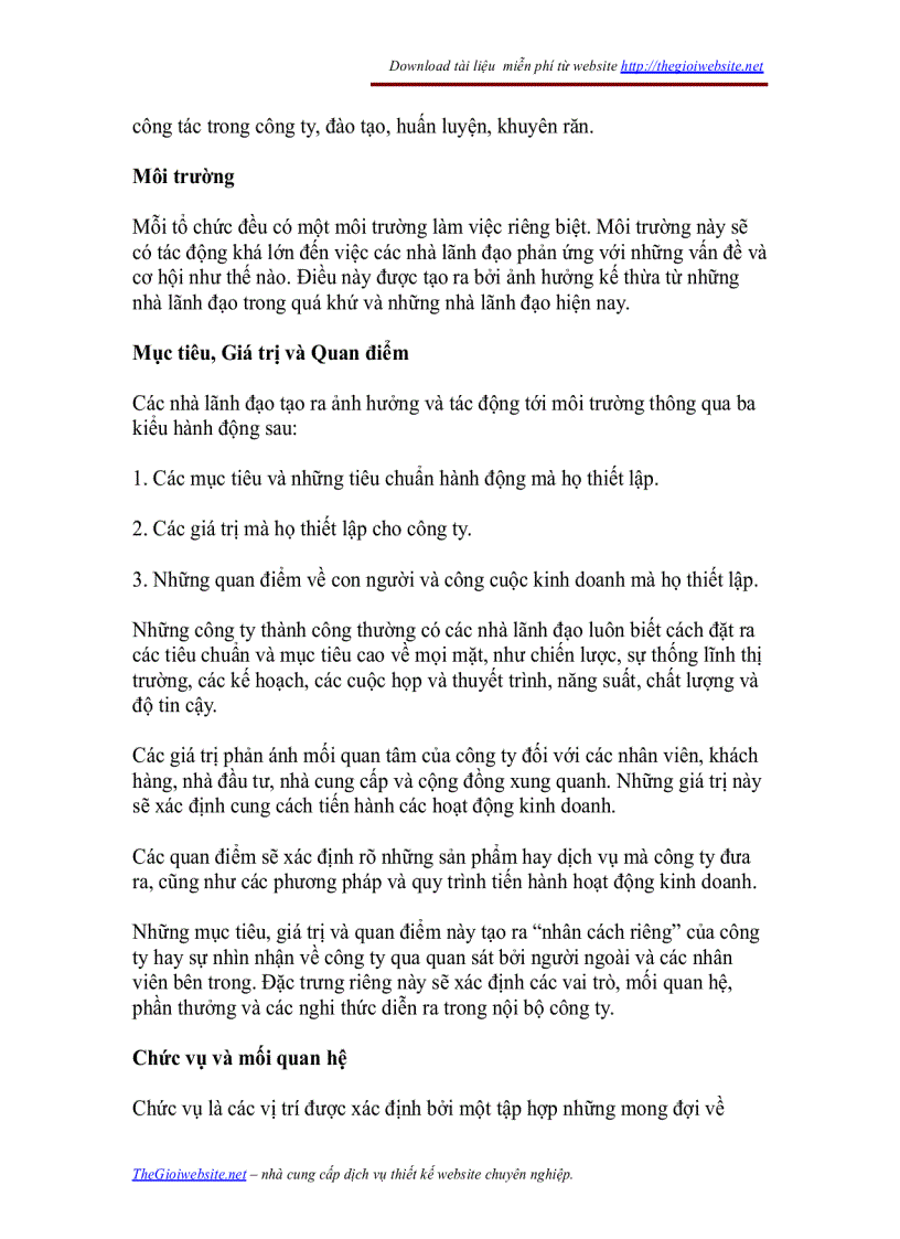 image for page Khoa học và nghệ thuật lãnh đạo công ty