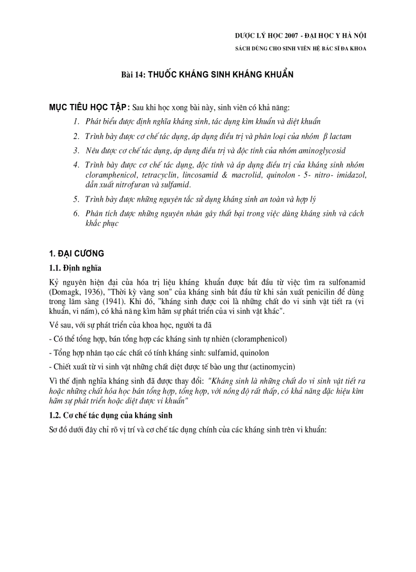 image for page Thuốc kháng sinh kháng khuẩn