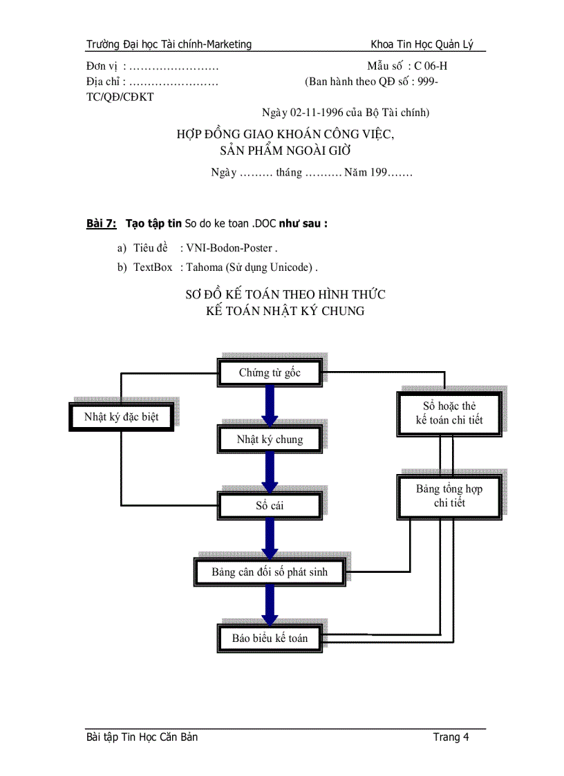 image for page Bài tập Word