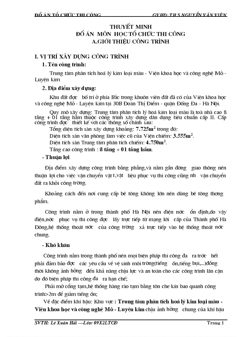 image for page Đồ án Tổ chức thi công