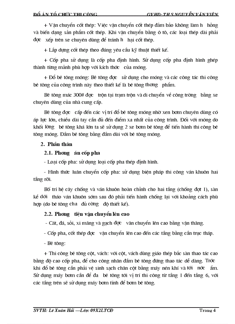 image for page Đồ án Tổ chức thi công