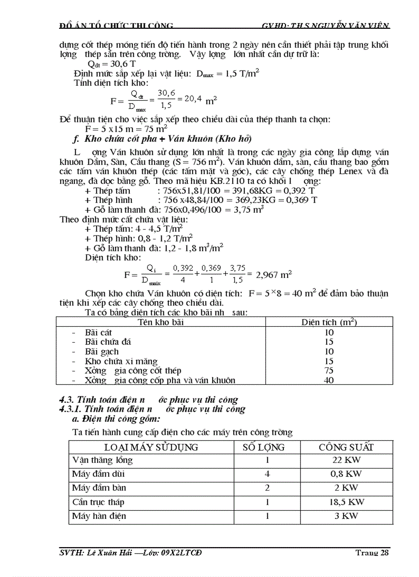 image for page Đồ án Tổ chức thi công