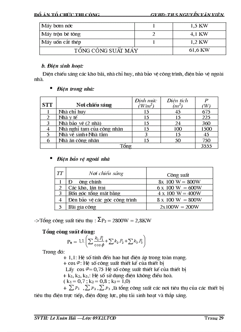 image for page Đồ án Tổ chức thi công