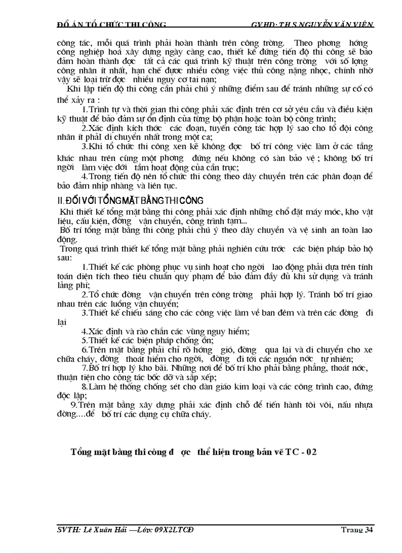 image for page Đồ án Tổ chức thi công