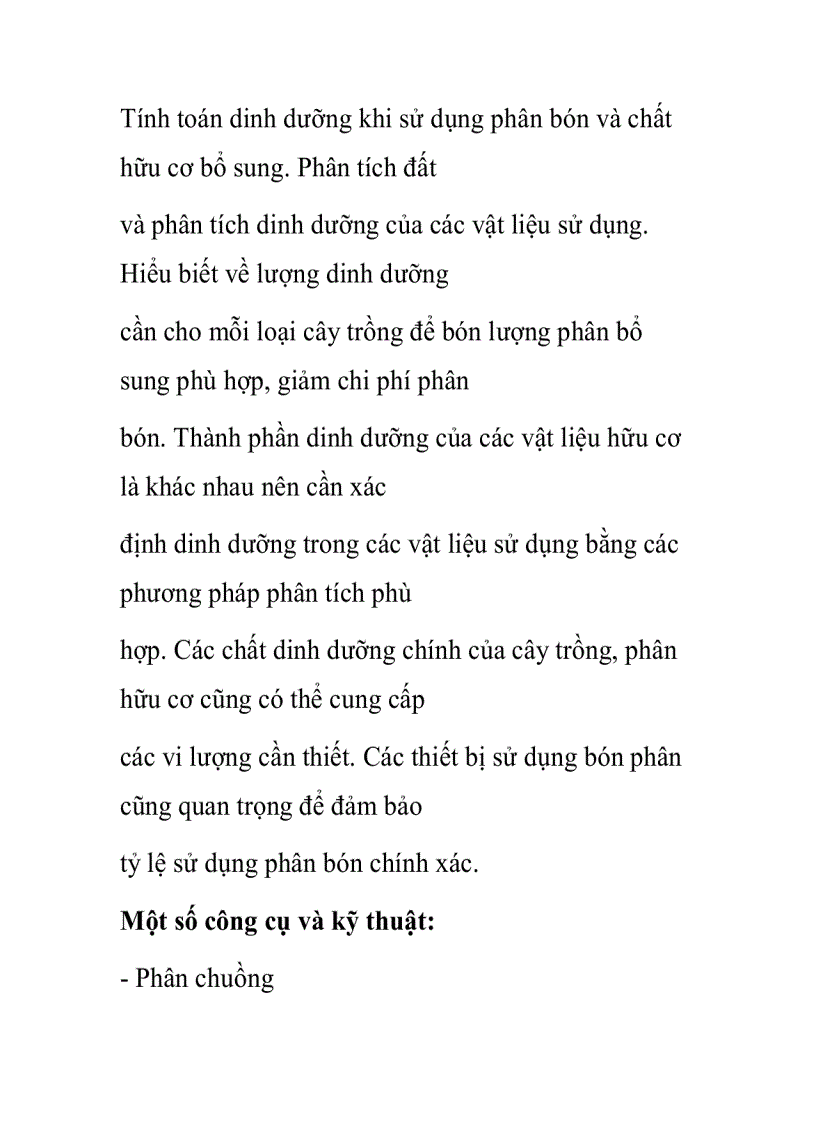 image for page Các bước quản lý để cải thiện chất lượng đất