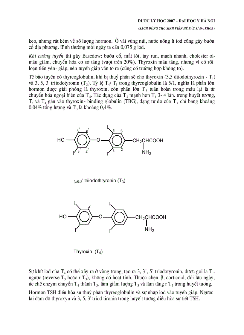image for page Dược lý học Hormon và thuốc kháng Hormon