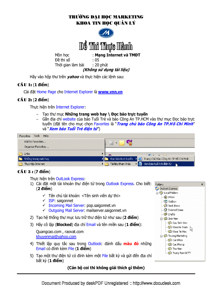 image for page Đề thi thử Internet 1 4