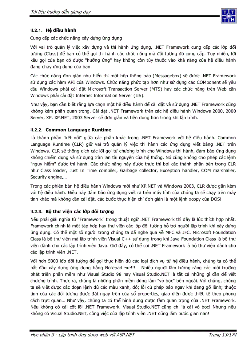 image for page Giáo trình ASPNET