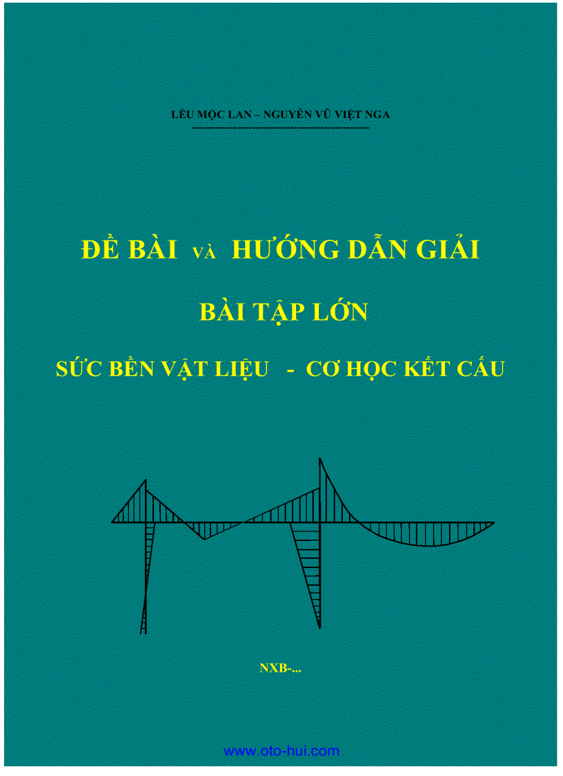 image for page Đề bài và hướng dẫn giải bài tập lớn sức bền vật liệu cơ học kết cấu