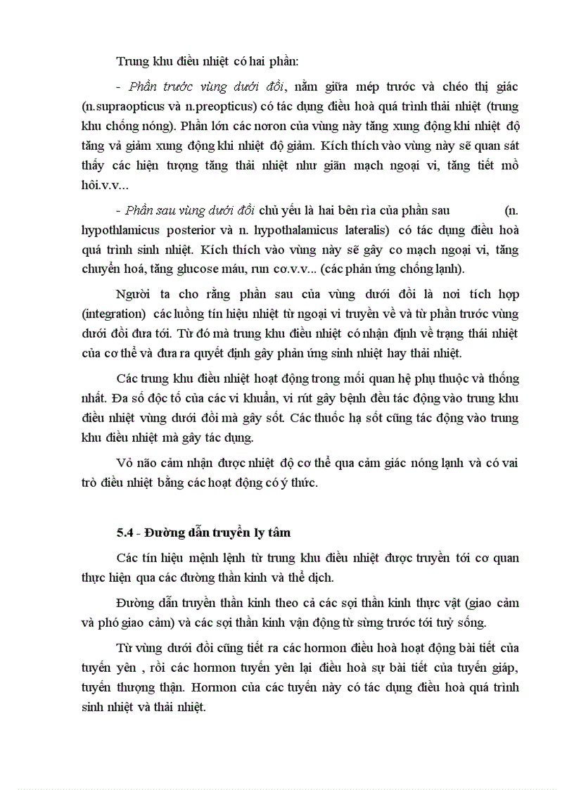 image for page Bài giảng điều hoà thân nhiệt