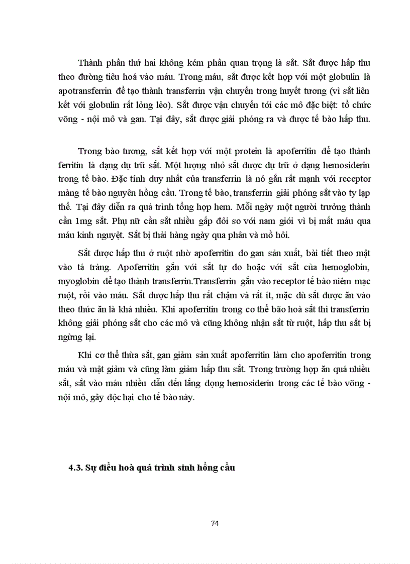 image for page Bài giảng Sinh lý máu và dịch thể