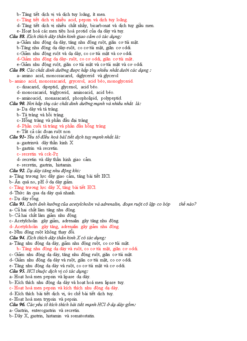 image for page Một số câu hỏi trắc nghiệm về chương Nội Môi