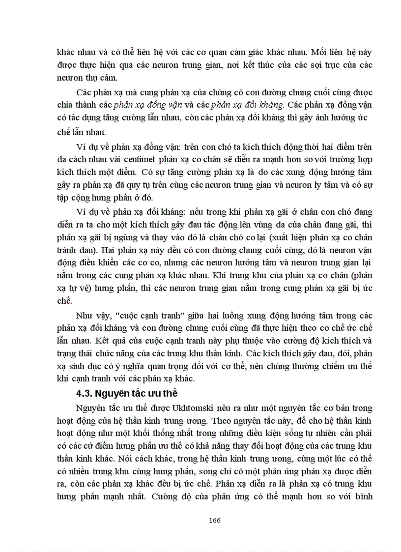 image for page Bài giảng sinh lý hệ thần kinh trung ương