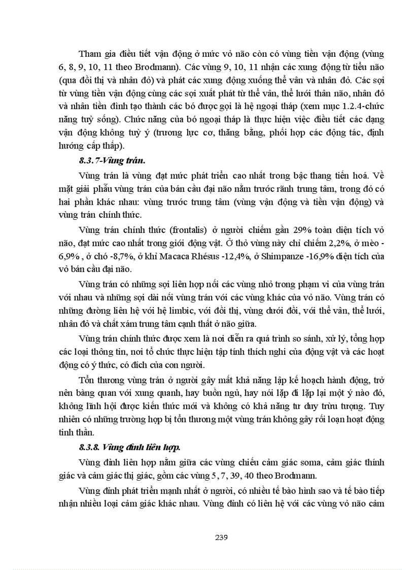 image for page Bài giảng sinh lý hệ thần kinh trung ương