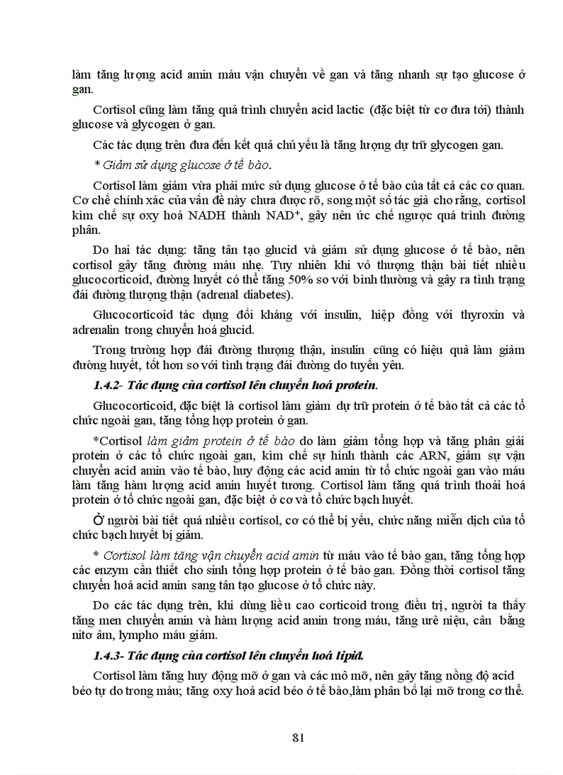 image for page Bài giảng Chức năng tuyến thượng thận