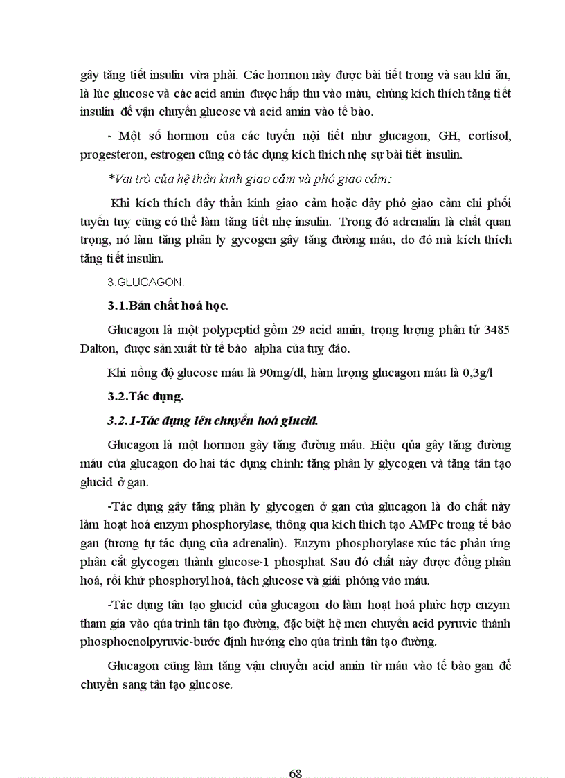 image for page Bài giảng Chức năng tuyến tuỵ nội tiết