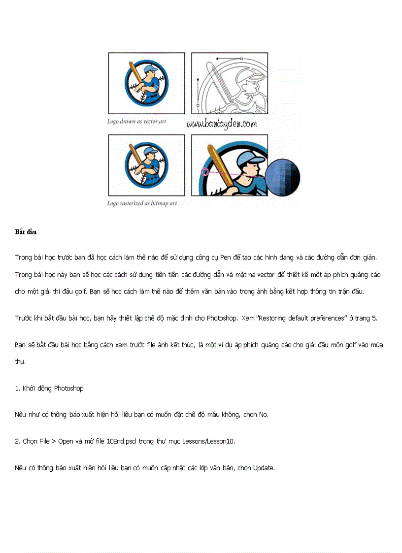 image for page Giáo trình Photoshop 2 3