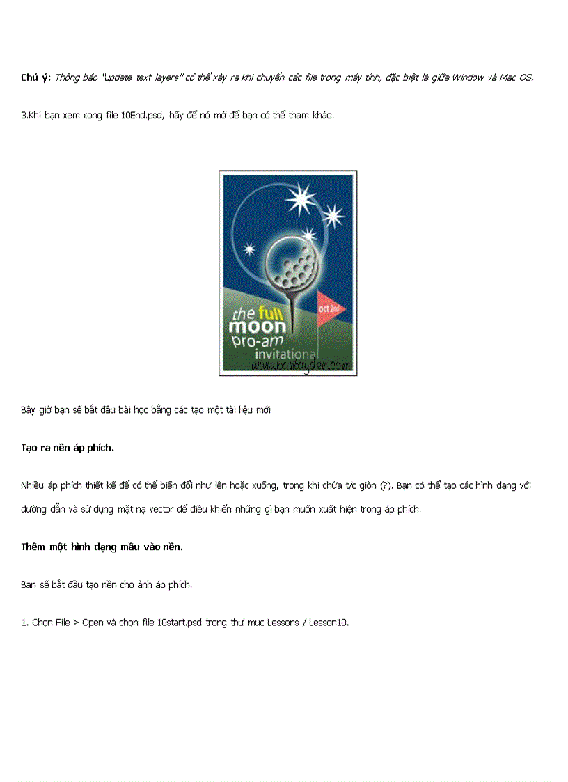 image for page Giáo trình Photoshop 2 3