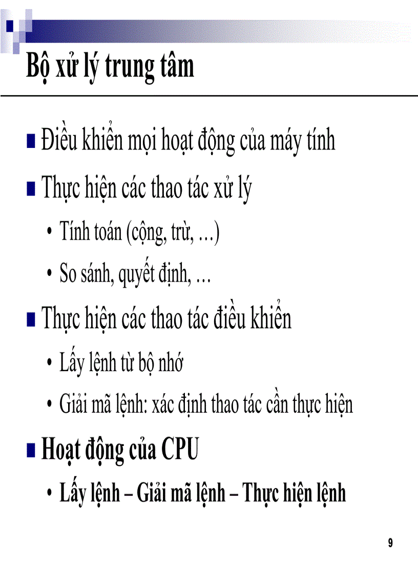 image for page NHập môn tin học