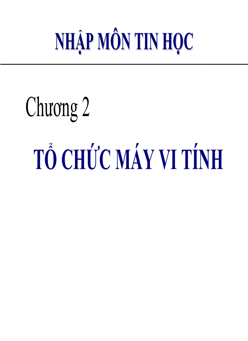 NHập môn tin học 1