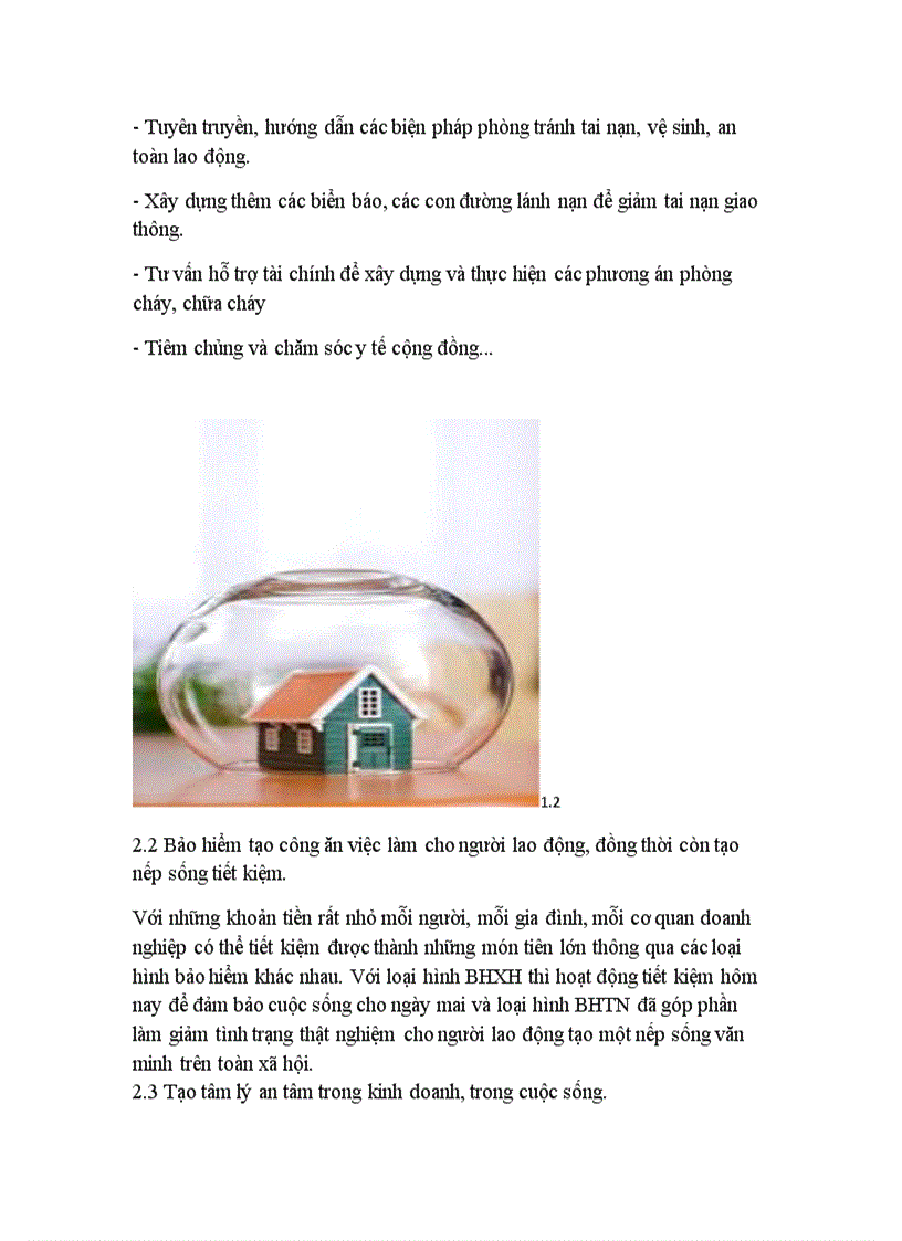 image for page Tác dụng của bảo hiểm