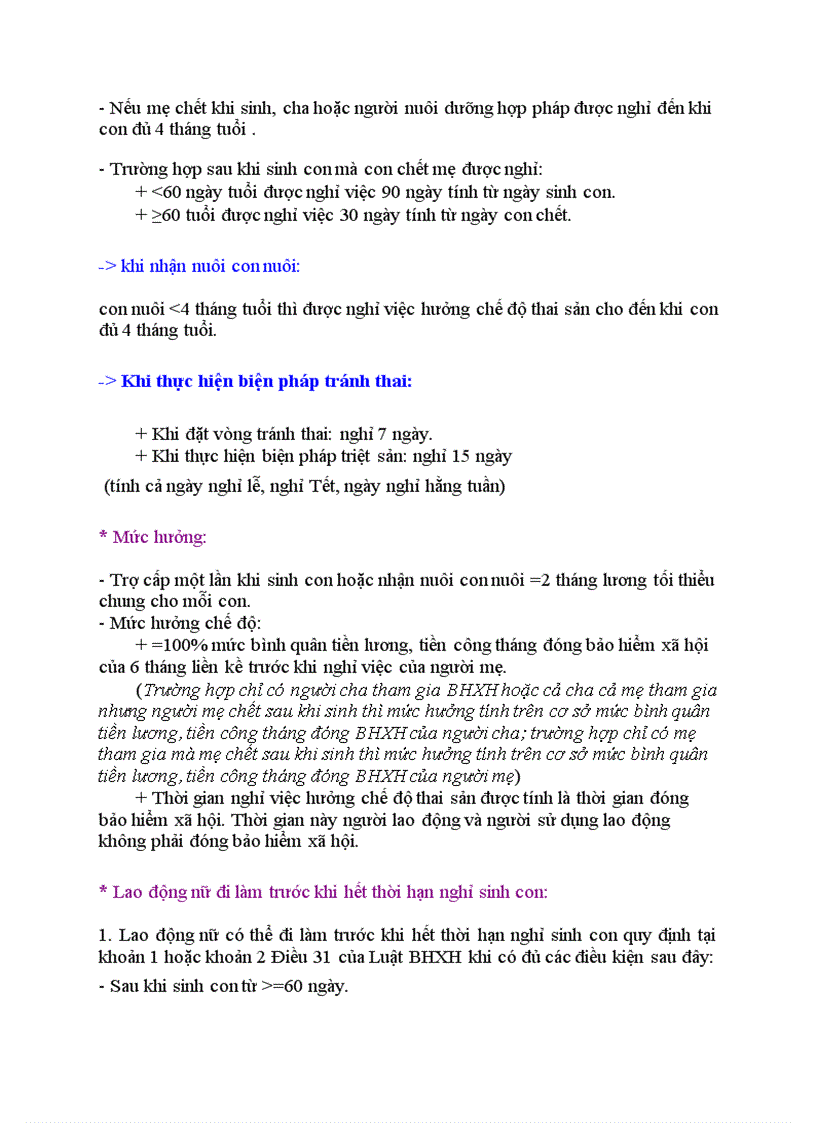 image for page Bài tập Những nội dung cơ bản của bảo hiểm xã hội Việt Nam