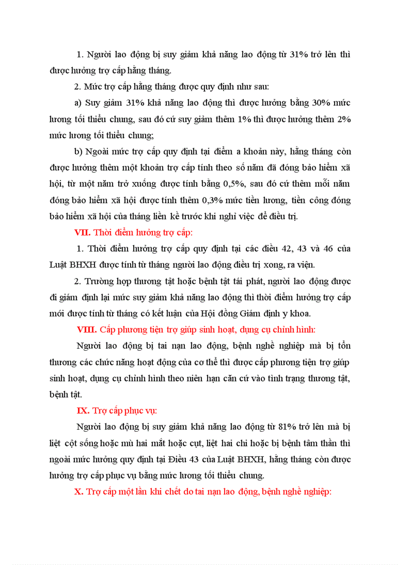 image for page Bài tập Những nội dung cơ bản của bảo hiểm xã hội Việt Nam