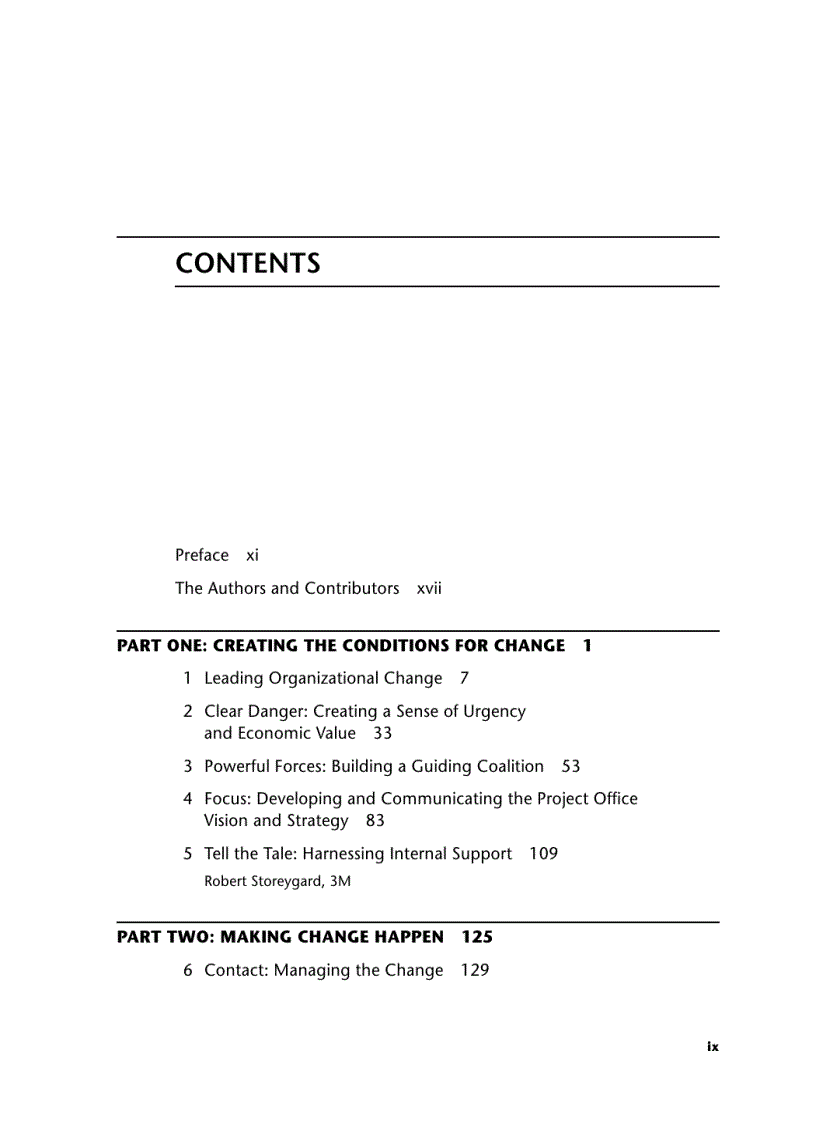 image for page Change Management