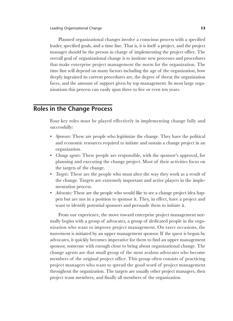 image for page Change Management