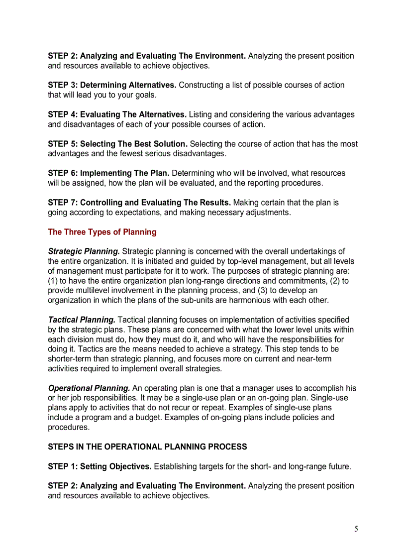 image for page The Five Functions of Management
