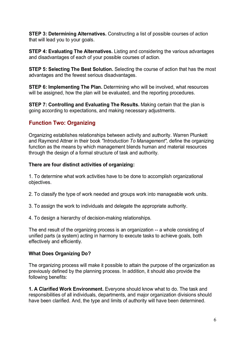 image for page The Five Functions of Management